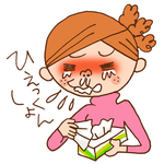 鼻水鼻づまり　The runny nose sniffles